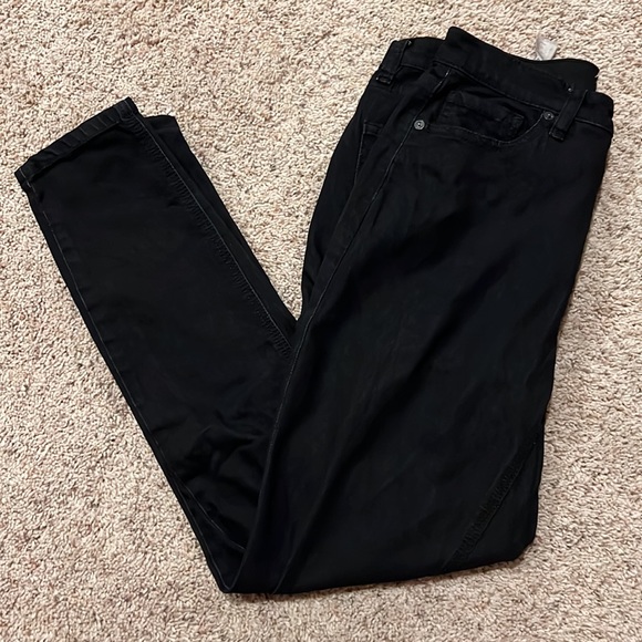 Free People Jeans Black Size 26 High Rise Skinny - Picture 5 of 7